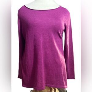 LAST CHANCE UNTIL 12/20/24 - Eileen Fisher Pullover Size L Merino Wool